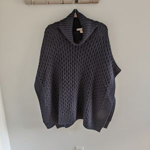 BNWOT Banana Republic Navy Poncho